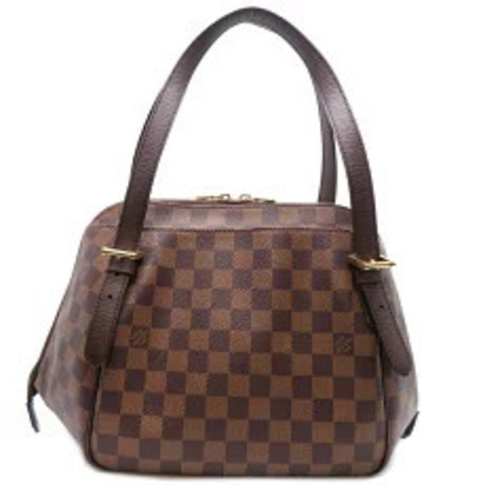 Louis Vuitton Shoulder Brown Ebene Bag Belem Damier - Picture 1 of 6